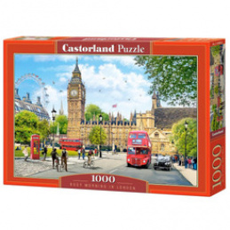 Puzzle 1000 pieces Busy Morning in London C-104963-2 universal
