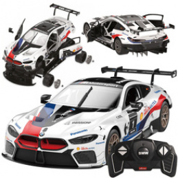 Rastar model 1:18 to assemble BMW M8 GTE remote-controlled car RC0708 universal