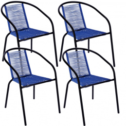 4 x Garden Chair Bistro - String