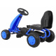 First Pedal Go-Kart for Youth Blue + Chain Drive + Rubber Wheels