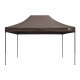 Aga Scissor stand PARTY 3x4,5m Brown