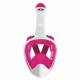 Aga Full Face Snorkeling Mask L/XL White/Pink