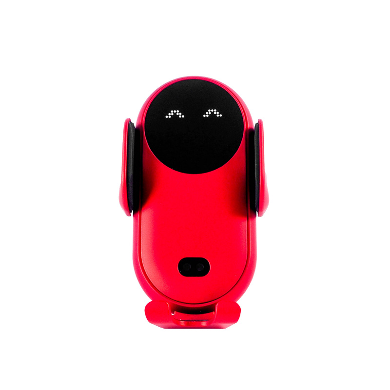 Aga Mobile Holder with Wireless Qi Charging Red