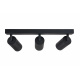 Ceiling spotlight LED VIKI-L 3x GU10 black