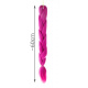 Hair Canel synthetic braids Ombre purple ISO