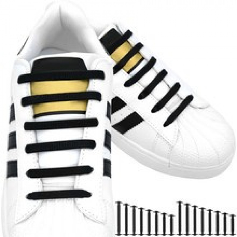 Silicone shoelaces set of 16 19933