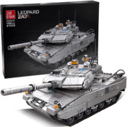 Military Tank Building Set German Leopard 2A7 - 1498 pieces ZA5758 universal