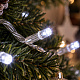 Linder Exclusiv Battery Operated Christmas Chain 50 LED Cold White