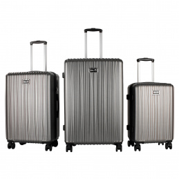 Aga Travel Luggage Set MR4667 Dark Grey