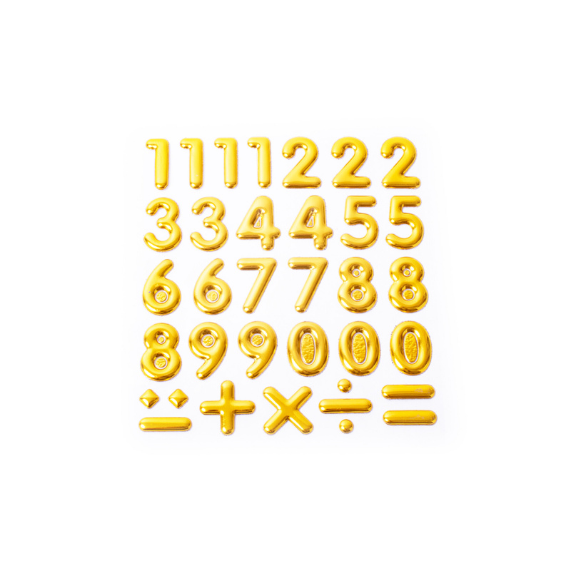 Aga4Kids Self-Adhesive Numbers DS8109ZC