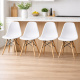 Aga 4x Dining Chair White