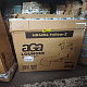 Aga 2x Garden Reclining Sun Lounger with Canopy Yellow 6DAZ645 - SECOND QUALITY