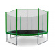 Aga SPORT PRO Trampoline 335 cm Dark Green + protective net