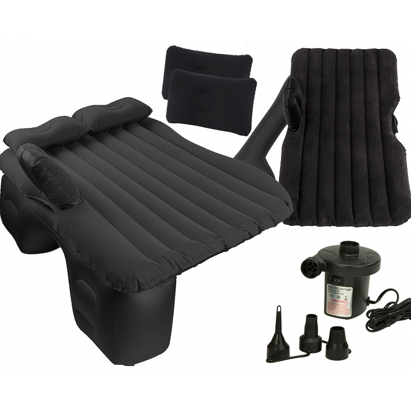 Aga Inflatable car mattress + pump black