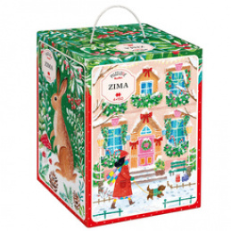 CzuCzu Puzzlove Winter 4 puzzles of 150 pieces ZA6114 universal