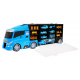 Police car 2-in-1 for kids 3+ Storage space for springs + car slide