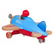 Wooden Airplane Blue