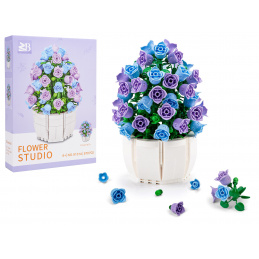 Set of Dice Purple Flowers 570pcs.