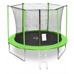 Legoni Trampoline 250 cm Light Green + indoor protective net + ladder