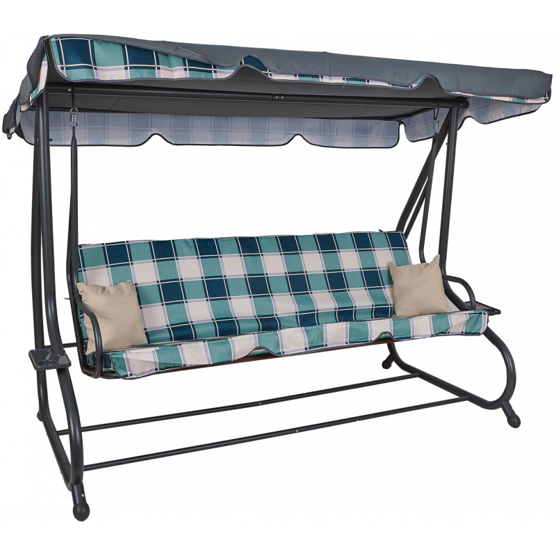 Aga Garden swing XXXL COMFORT LUX Square Green