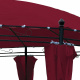 Aga Garden gazebo PAVILON OVAL MC3629 Burgundy