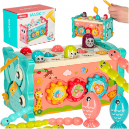 Sensory toy for babies 8-in-1 Bibi-inn blue
