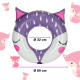 Children's swimming ring 80 cm fox