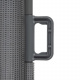 Rolling safety barrier 160 x 85 cm Grey Ruhhy 19381
