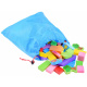 Colored wooden cubes Farm 100pcs ZA3565