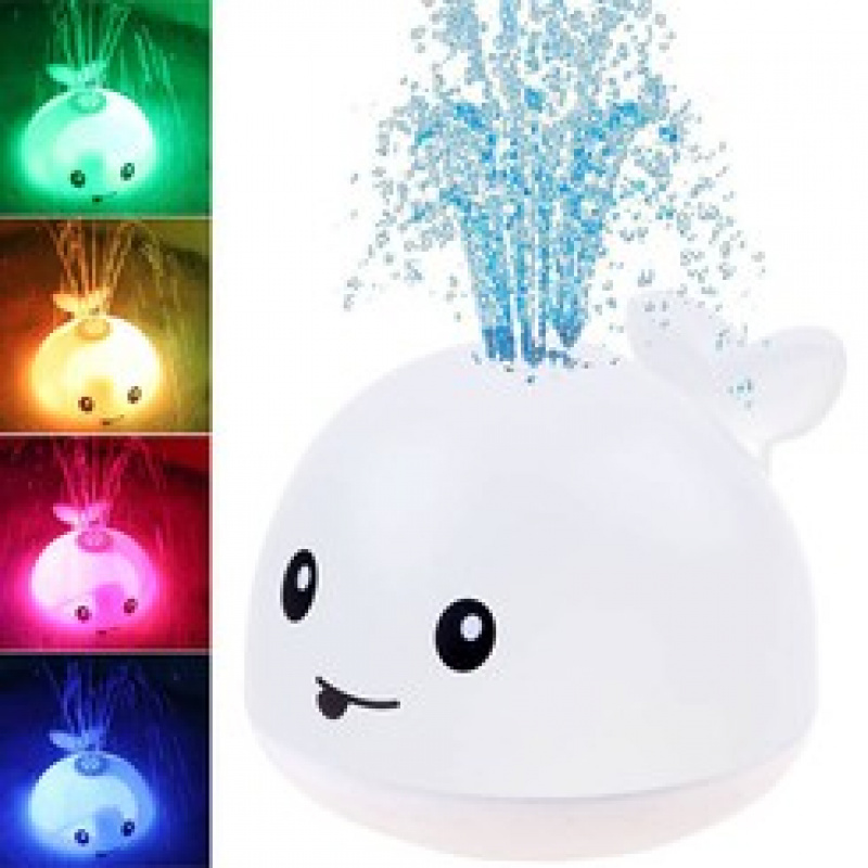 Bath toy Whale lighted fountain ZA3880