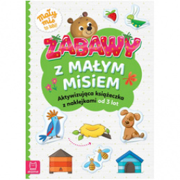 Axiomat Play with a Little Bear – Sticker Book for Children 3+KS1178 Universal