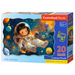 Puzzle 20-piece MAXI Little Astronaut C-02450 universal