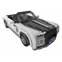 Set of Bricks Vehicle White Convertible 1603 pcs.