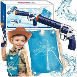 B28B WATER GUN REVOLVER WITH BACKPACK
