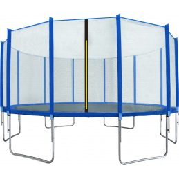 Aga SPORT TOP Trampoline 500 cm Blue + protective net
