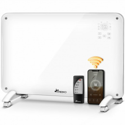 Tresko Glass Convector 2000W WiFi White