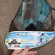 Aga Full Face Snorkeling Mask L/XL Black/Blue 6SAF039 - II. QUALITY
