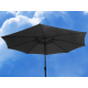 Aga Parasol CLASSIC 400 cm Dark Grey