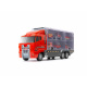 Aga Transport vehicle TIR + metal fire trucks