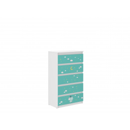 Wooden Toys Children's chest of drawers Elephant R-5
