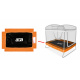 Aga Spring Cover for Rectangular Trampoline 122x183 cm Orange