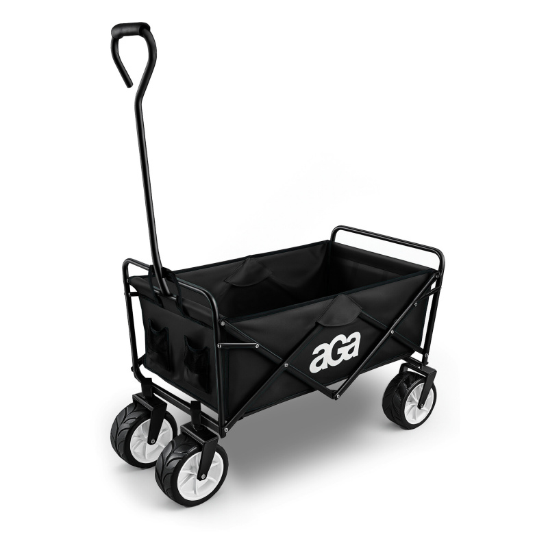 Aga Folding Transport Cart MR4620 Black