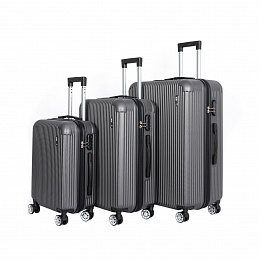 Aga Travel Set of Suitcases MR4652 Grey