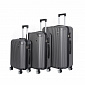 Aga Travel Set of Suitcases MR4652 Grey