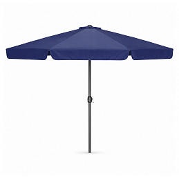 Linder Exclusiv Garden Parasol 400 cm Blue