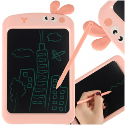 Aga Graphic Drawing Table Rabbit - Pink