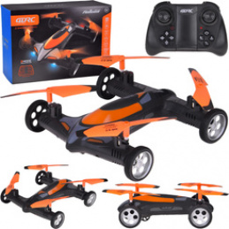 Remotely Controlled DRONE Quadcopter with Camera 2-in-1 Flies + Drives RC0725 PO Universal