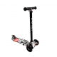 R-Sport Children's three-wheeled scooter with LED wheels H2 Black