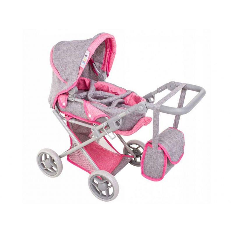 Doris Stroller for dolls 9346 Sedo - Pink