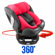 Aga Car Seat i-Size 360° 0-36 kg DS1822 Red